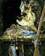 Aelst, Willem van stilleben med jaktredskap oil painting
